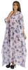 Moomaya Hooded Caftan For Women's Long Printed Bikini Cover Up Summer Turkish