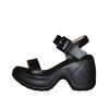 Fashion Women High Heels Sandals New Fashion Heeled Shoes Platform Chunky Pumps 2025 Summer Woman Casual Cozy Dress Sandalias De Mujer