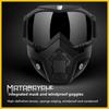 One-piece Harley Goggles Mask Motorcycle Splash-proof Windproof Mask Outdoor Off-road Tactical Eye Protection Glasses Mask