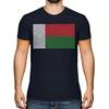 Camiseta com Bandeira de Madagascar Unissex Rolo Presente Madagasikara Malgaxe