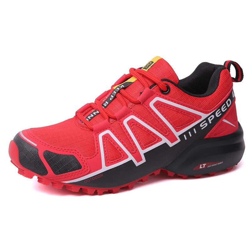 Hot spring and autumn new outdoor off-road shoes lightweight breathable mountaineering women's shoes outdoor hiking shoes sports running shoes
