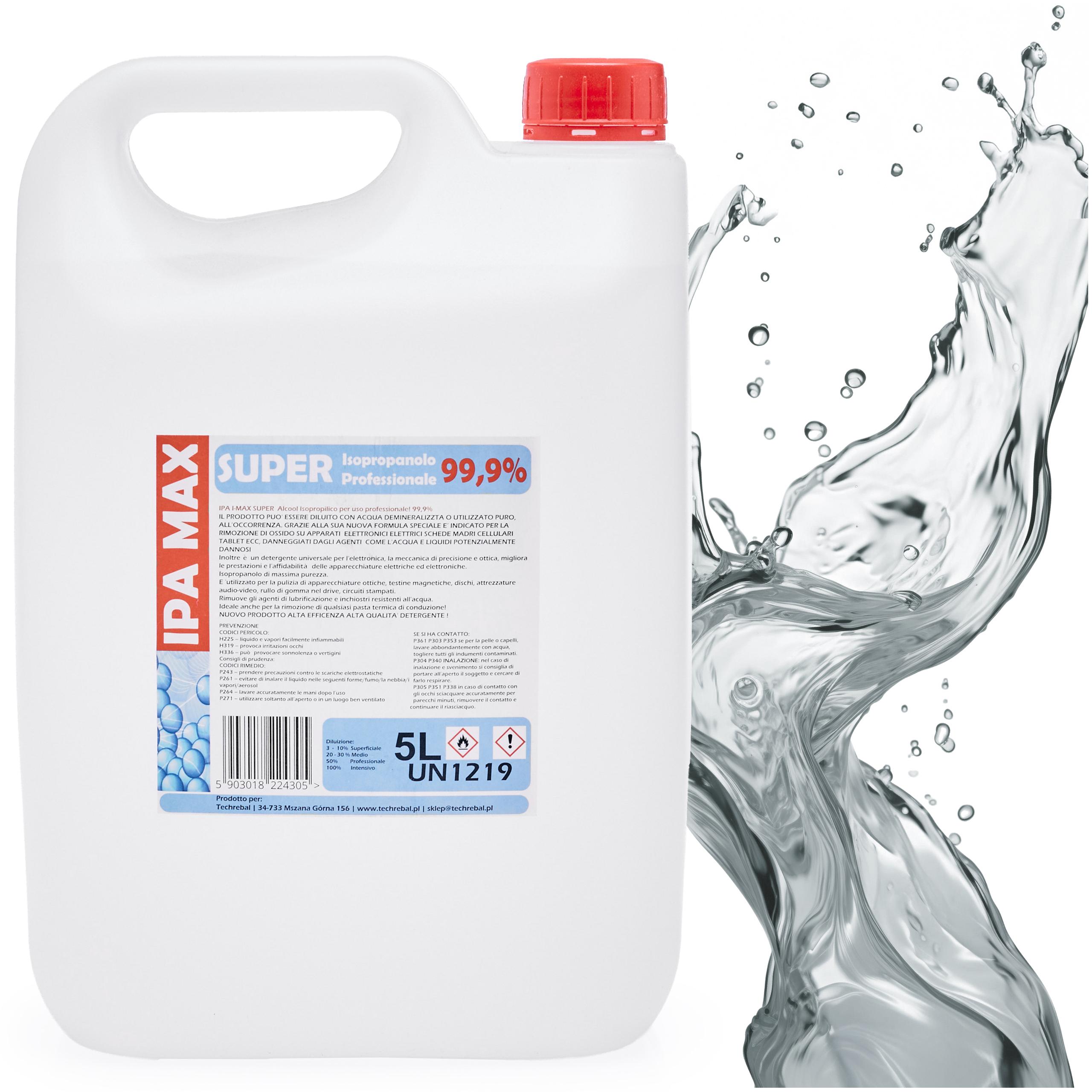 5L Alkohol Izopropylowy Techrebal Ipa Max