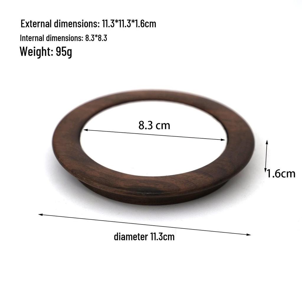 Walnut Jewelry Display Stand for Necklaces, Ear Studs, Earrings, Ornaments – Chinese Style Jewelry Store Prop