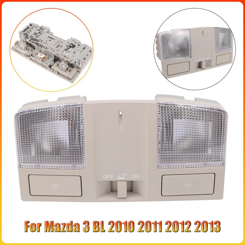 For Mazda 3 BL 2010 2011 2012 2013 Car Interior Roof Light Reading Lights Assembly Front Reading Lamp Ceiling Light Parts