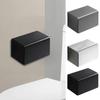 Bathroom Tissue Holder Stainless Steel Wall-Mount Square Rack Tissue Roll Holder For Family Friends Students Adults Men Women
