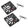 21.46CFM 2PCS 3D Printer Assembly Part High Speed Cooling Fan 12V 6000RPM