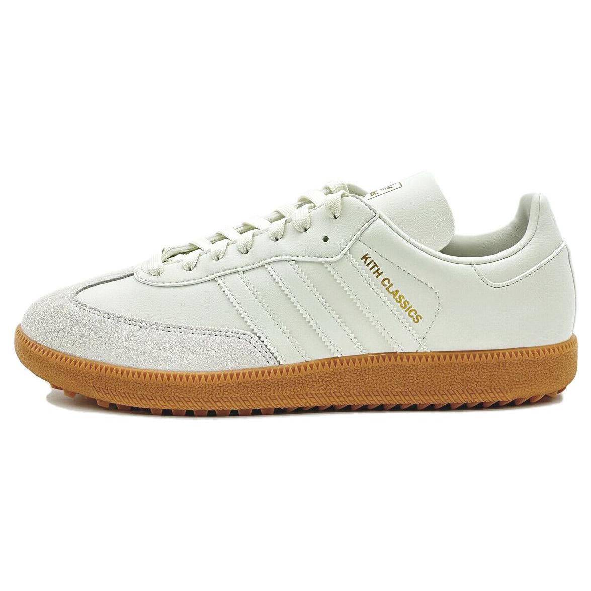 

new Adidas Kith X Samba Spikeless Golf White Gum 46
