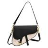 Nischendesign Tasche 2025 neue Tasche Damen einfache Umhänge-Schulter-Achseltasche modische Textur Satteltasche