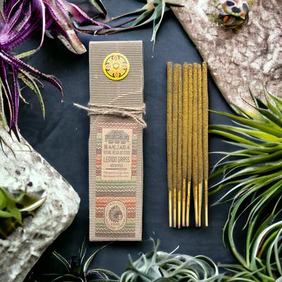 Lemongrass Resin Incense Sticks Pack of 8