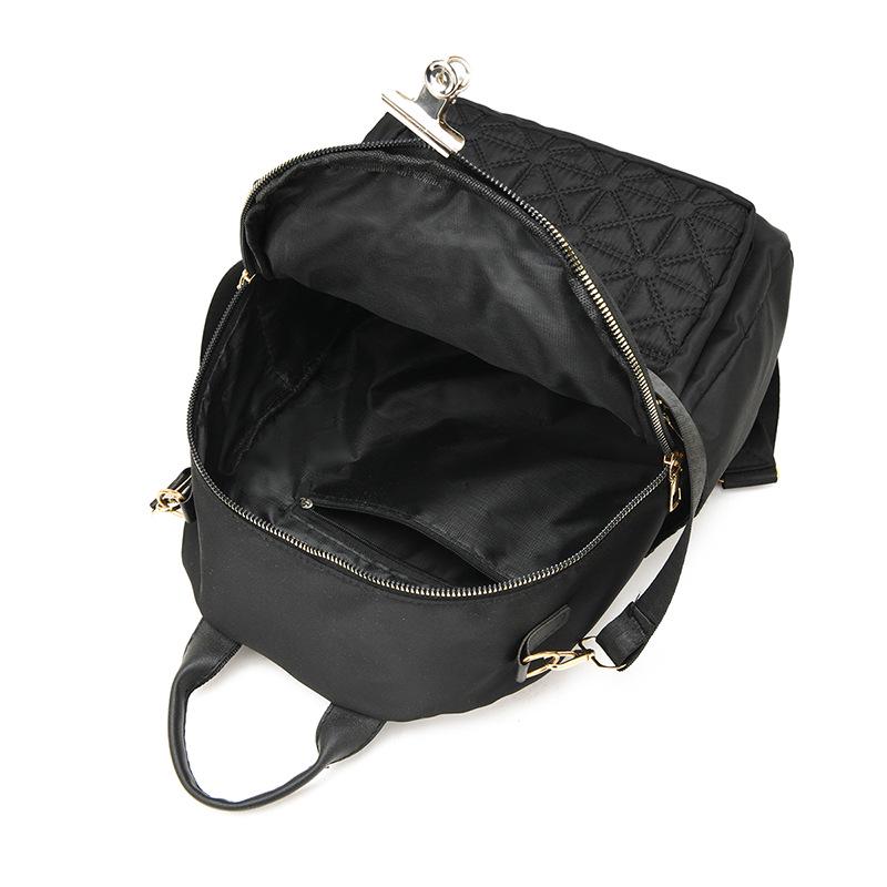 Women's Lightweight Travel Backpack - Large Capacity, Diamond Lattice Design