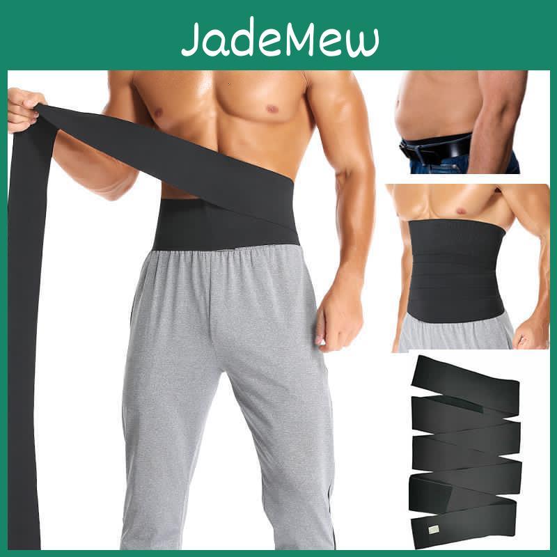 Abdomen Trainer Waist Male Mens Reducer Snatch Me Up Bandage Wrap Slimming Belt Body Shaper Waist Trimmer Corset Belly Shapewear