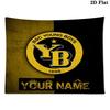 Custom Name BSC Young Boys Printed Tapestry – Wall Hanging for Bedrooms, Dorms, and Home Decor