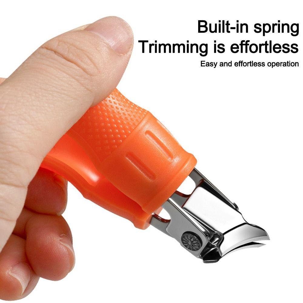 Large Opening Nail Clipper Splash-proof Nail Cutting Pliers Nail Trimmers  Household Manicure Tools