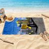 Kw Heavy Trucks Beach Towel Super Soft Microfiber Quickdry Fabric Comfortable Lightweight