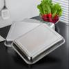 SIFAR Stainless Steel Rectangular Steaming Tray