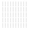 50pcs Makeup Round Tip Spatula Mixing Sampling Portable Reusable Cosmetic Spatulas for Eye Facial Cream Mask