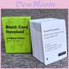 Black Card Revoked Party Game With Colorful Paper Cards For Family Entertainment And Interactive Play