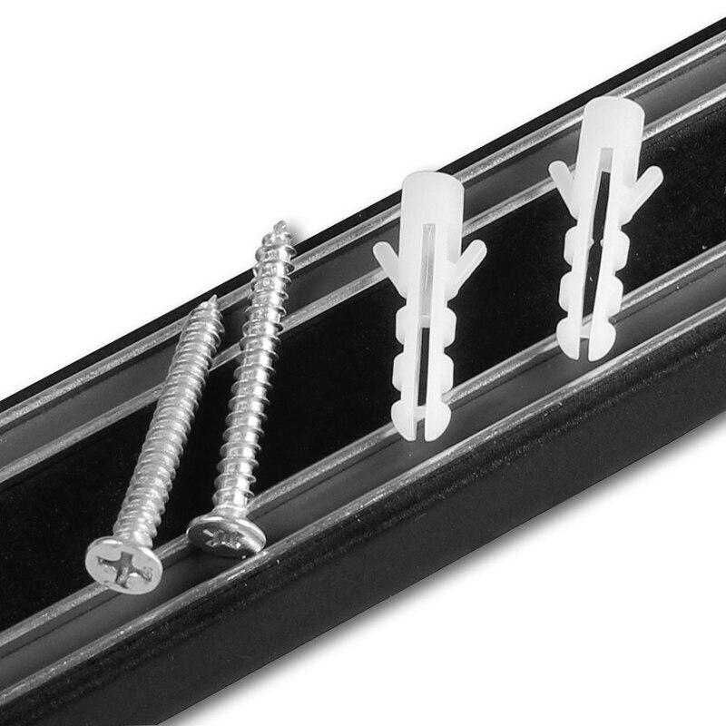 Kitchen Wall Mounted Magnetic Knife Holder Hardware Tools Absorbent Simple Multifunctional Shelf Plastic Stripe