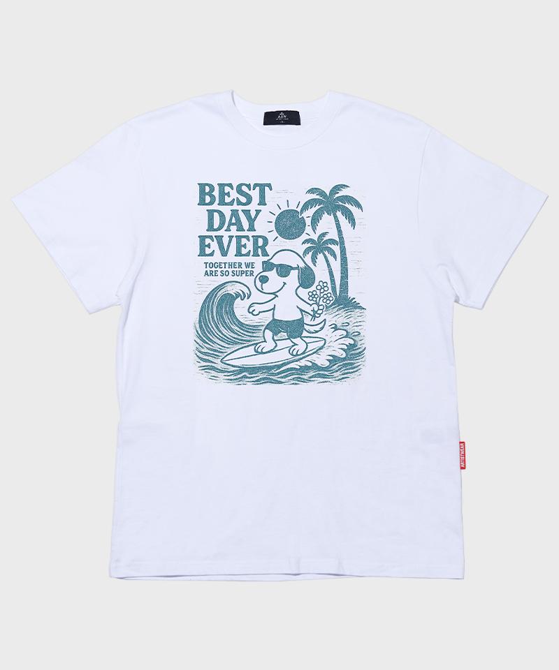 ARTISTWEAR [Atw] Best Day Short Sleeve T-Shirt