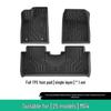 Durable, Waterproof TPE Floor and Trunk Mats for 25 MG MG4 Models