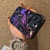 Dark Style Comic Character Phone Case for Apple 16/15/14/13/12/11/X
