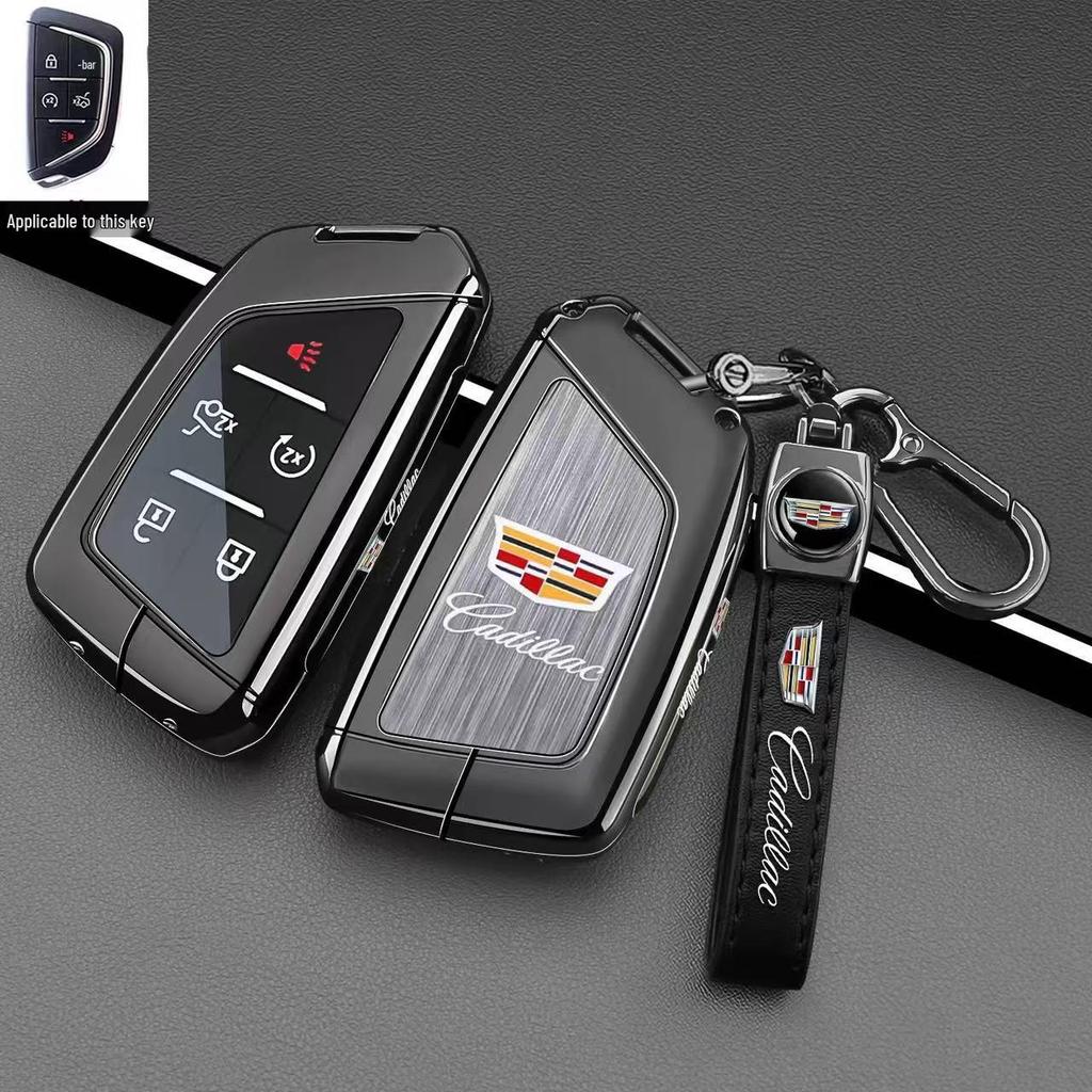 Cadillac Key Case for XT6, CT4, CT5, CT6, GT4, XT4, and XT5 Models