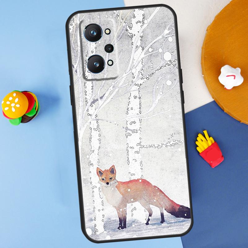 

Fox Animal Pattern For Realme 14 13 12 10 11 Pro Plus GT 6 6T 5 GT7 Pro C55 C51 C21Y C25S C67 C75 C53 C61 Case Realme 12 Pro Plus