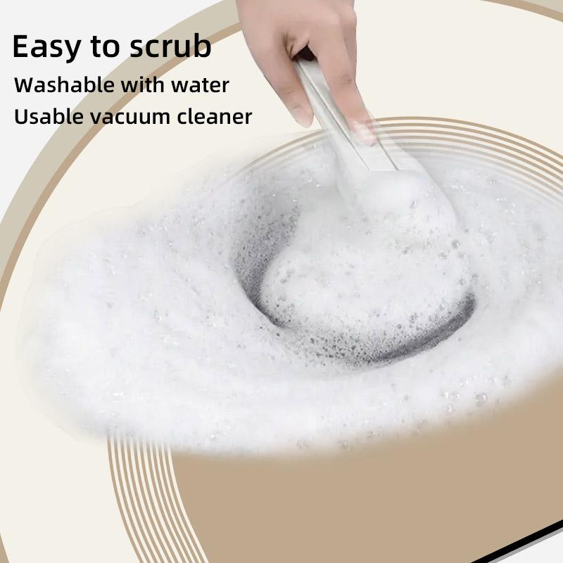 1 Stück Einfacher Haushalt Halbkreisförmiger Diatomeenerde Teppich Badezimmer Fußmatte Toilette Anti-Rutsch-Matte Duschraum Saugfähige Fußmatte