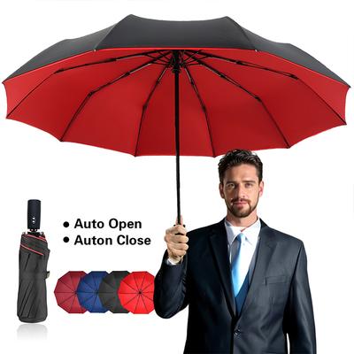 Větruodolný Dvouvrstvý Plně Automatický Odolný Deštník