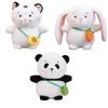 Cute Panda Plush Toy Pillow Soft Stuffed Animal Gift For Girls
