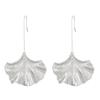 Long Ginkgo Leaf Alloy Texture Leaf Earrings Earrings Exaggerated And Personalized Fashion Trending Ear Hooks Women