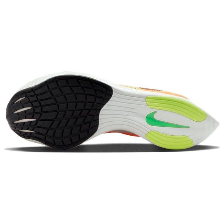 Nike ZoomX Vaporfly Next% 2 Peach Cream Green Shock Women Sneakers Orange Barely-Green Black CU4123-801