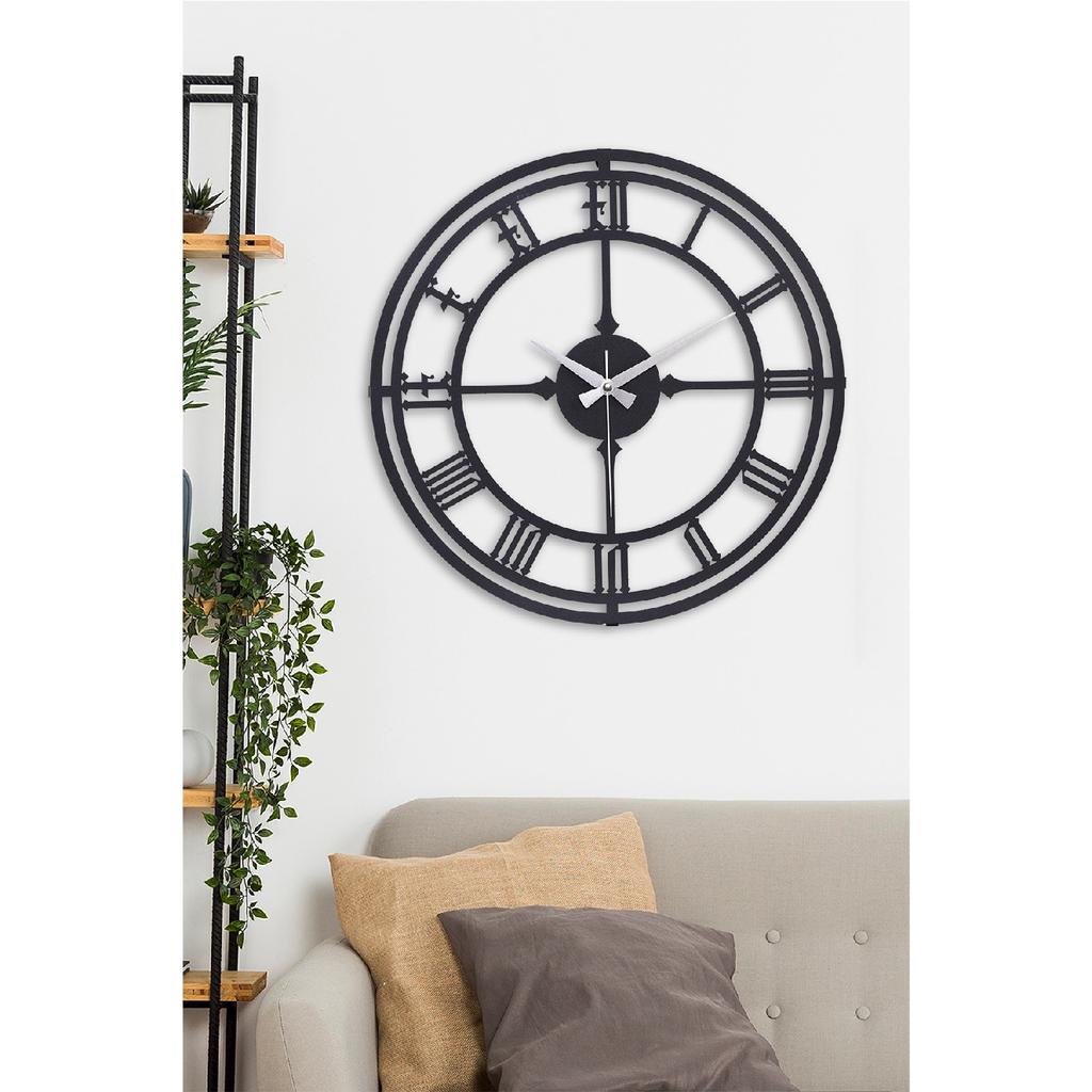 41 cm große, dekorative Wanduhr mit fließendem Sekundenmechanismus und geräuschlosem Mechanismus