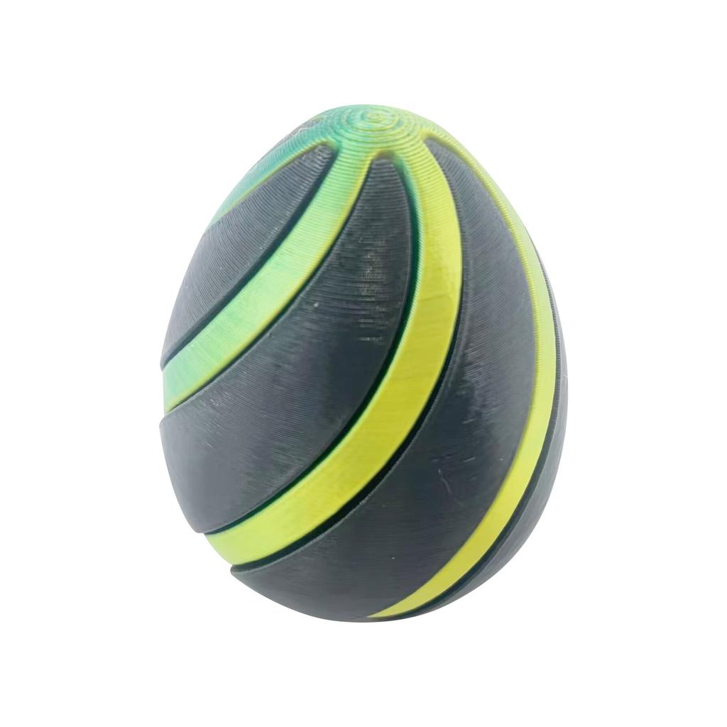 3D Printed Egg Shaped Puzzle-like Children's Stacking Toys To Stress, Handmade Creative Ornaments