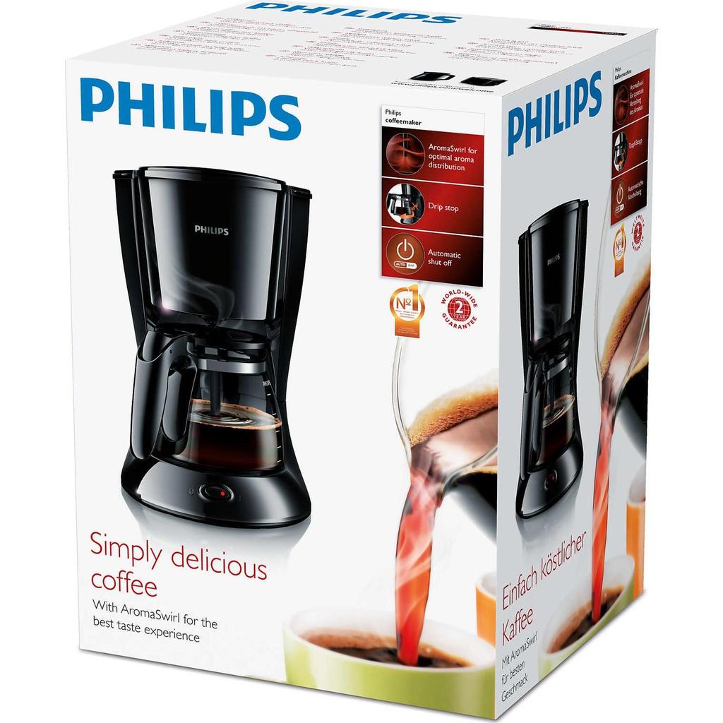 Black Filter Coffee Machine 