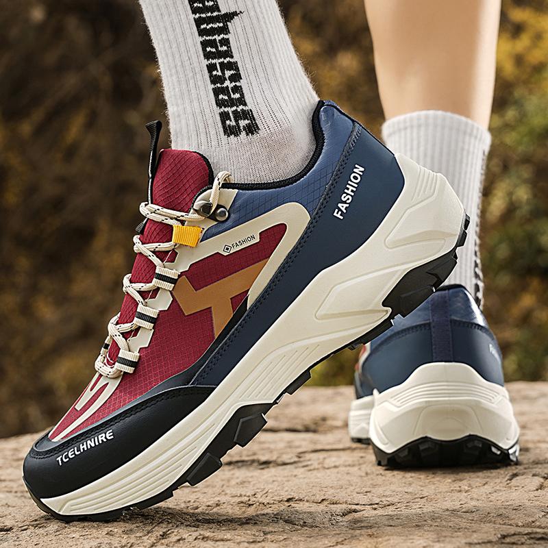 Fashion Men's Sneakers Thick Bottom Casual Sneaker Shoes for Men Wear-resistant Apring and Autumn Soft and Comfortable Fashion Non-Slip