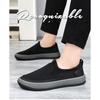 Men's Shoes, Mesh Shoes, Solid Color Versatile Single Shoe, Breathable Soft Sole, Lightweight Casual Shoes for Men