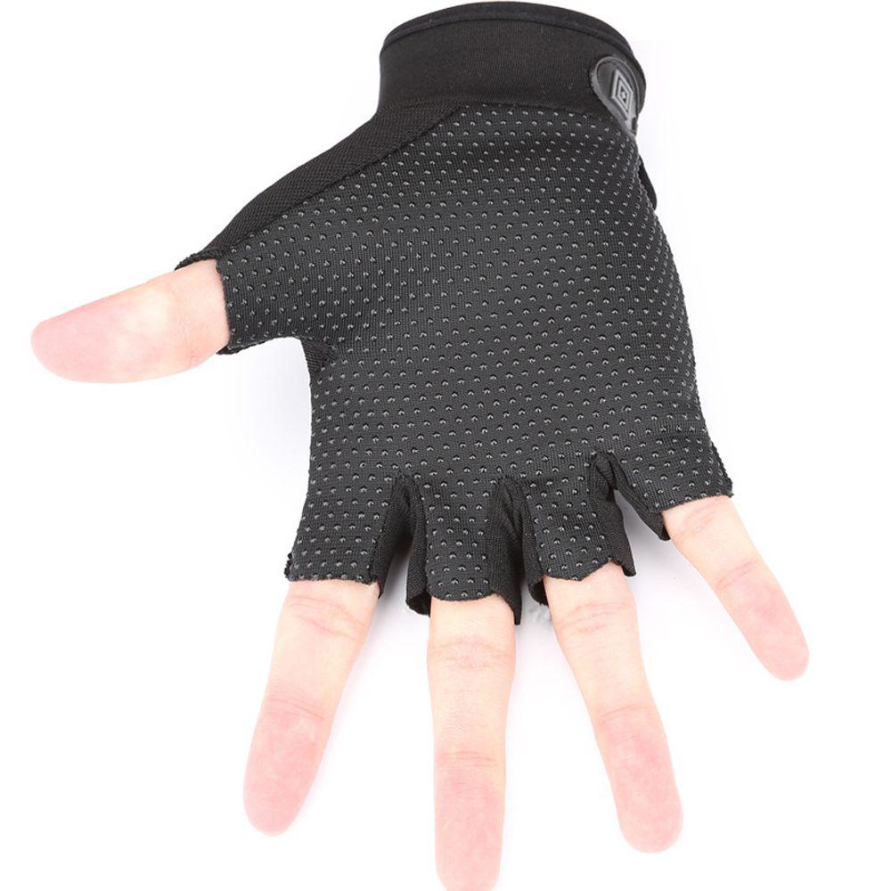 Weight Lifting Gloves Hand Palm Protector Cross Training Gloves Cycling Gloves Fingerless Mittens