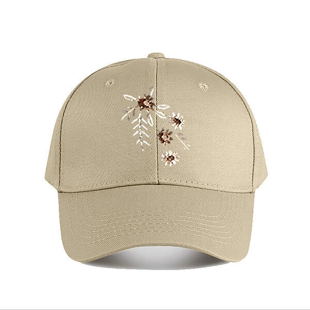 Rustic Metal Flower Wall Decor Baseball Cap Fashion Unisex Sunhat Womens Outdoor Sports Snapback Cap