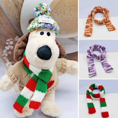 Dollhouse Miniature Knitting Scarf Ornament DIY Dolls Clothing Accessories Dress Up for Birthday Gift