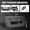 Nakuuly Tailgate Handle with Bezel Lock Kit Compatible with Chevry Silverado and GMC Sierra 1500 2500 3500 HD 2007 2008 2009 2010 2011 2012 2013 2014