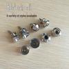 Anti-Fall Anti-Slip Metal Guitar Strap Button for Electric & Acoustic Guitars