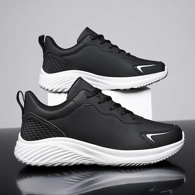 New Men Running Shoes Male Sneakers Anti Slip Breathable Mens Walking Shoes Lace Up Soft Casual Shoes Lightweight