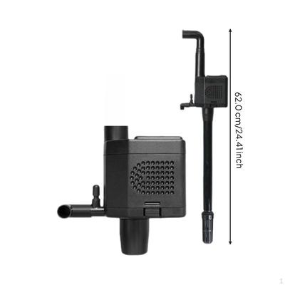 Aquatic Habitat Pump, Triplefunction Filtration, Extremelyquiet, Circulates Fish R3580 (14W)