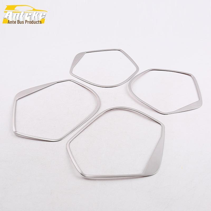XT4 Speaker Decorative Frame and Door Speaker Cover - Stainless Steel, Fits 18 Models