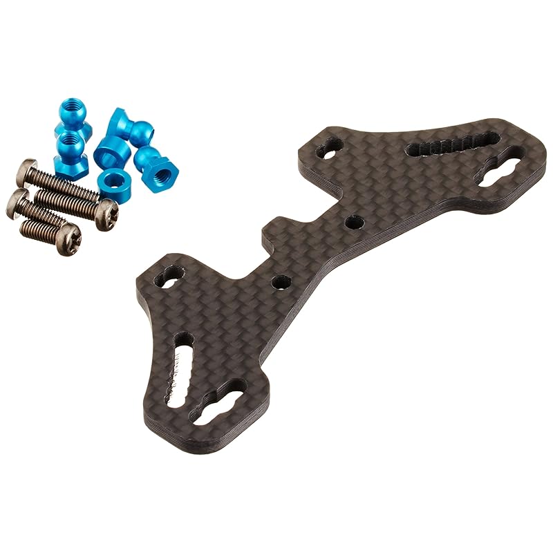 Tamiya Hop-Up Options No. 1633 OP.1633 TT-02 TYPE-S Carbon Damper Stay (Rear) 54633