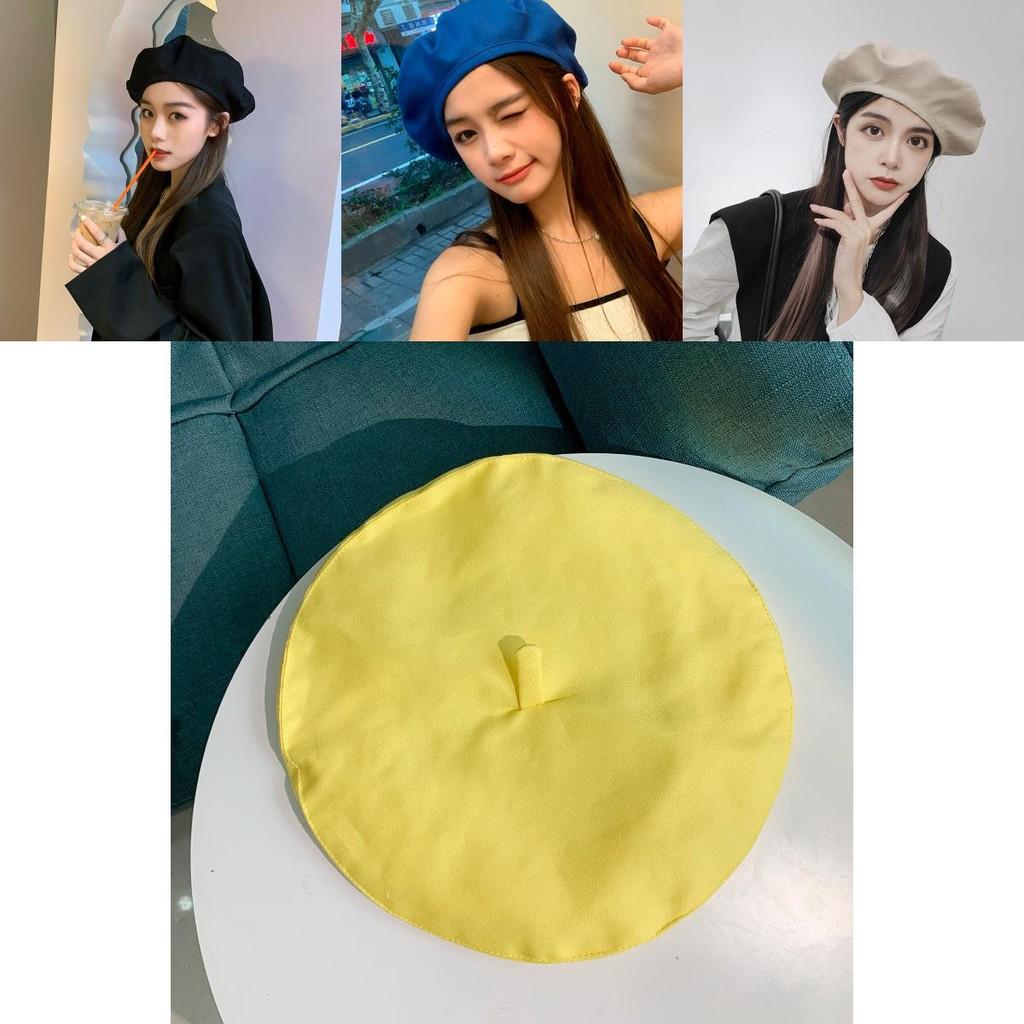Cotton Soft Beret For Women Comfortable Chic Design For Autumn And Winter