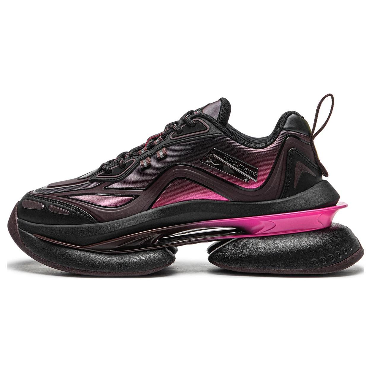 

Li Ning Carvelight Slip Resistant Abrasion Resistant Low top Casual Shoes Women s Black AGLT224-4 39