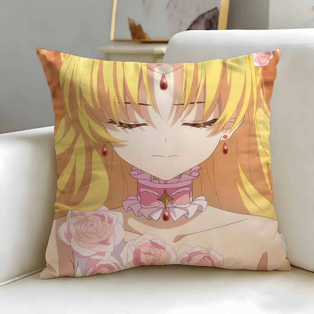 

anime Who Made Me a Princess Cushion Cover Soft EasyWash Pillow Case Versatile for Couch Bed Travel and Office 30X30cm