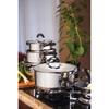 Tramontina Two Hand Pot Duo Silicone 24cm Stainless Steel Dishwasher Safe Gas IH Compatible Made in Brazil TRAMONTINA (Casserole) 18-10 62483/240